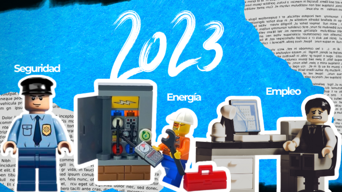 Empleo, seguridad y energía, entre los pendientes del año que acaba.