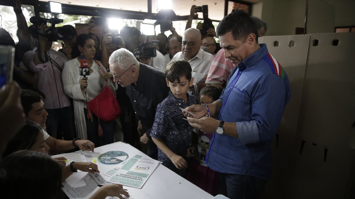 Cali. El alcalde de Cali, Jorge Iván Ospina, en uno de sus actos públicos.