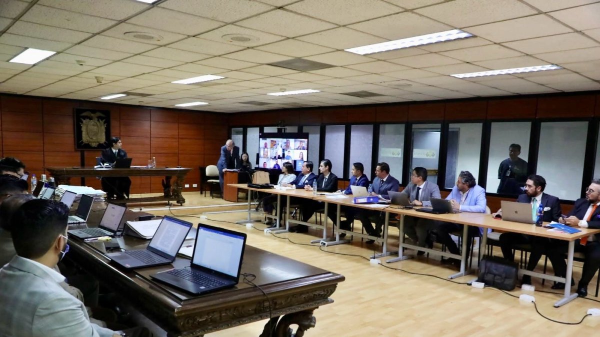 Audiencia de formulación de cargos del caso Independencia Judicial.