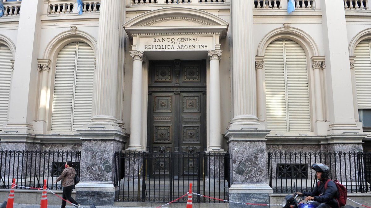 Sede del Banco Central de Argentina.