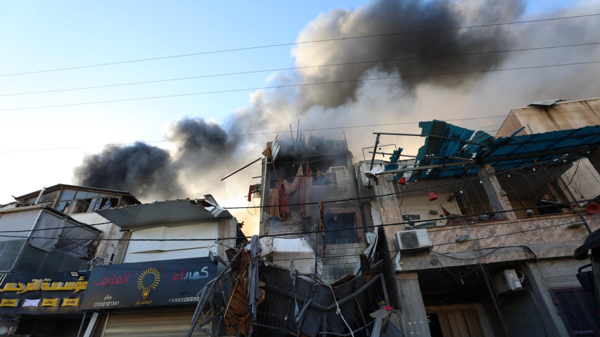 Tulkarem. Una casa destruída en el campo de refugiados de Al Nur Shams, cerca de esta ciudad cisjordana.
