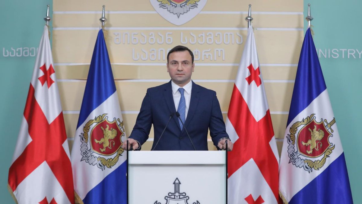 Teimuraz Kupatadze, jefe del departamento de Policía Criminal.