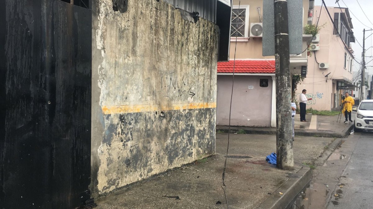 Esta es la escena donde se desarrollaron los hechos.