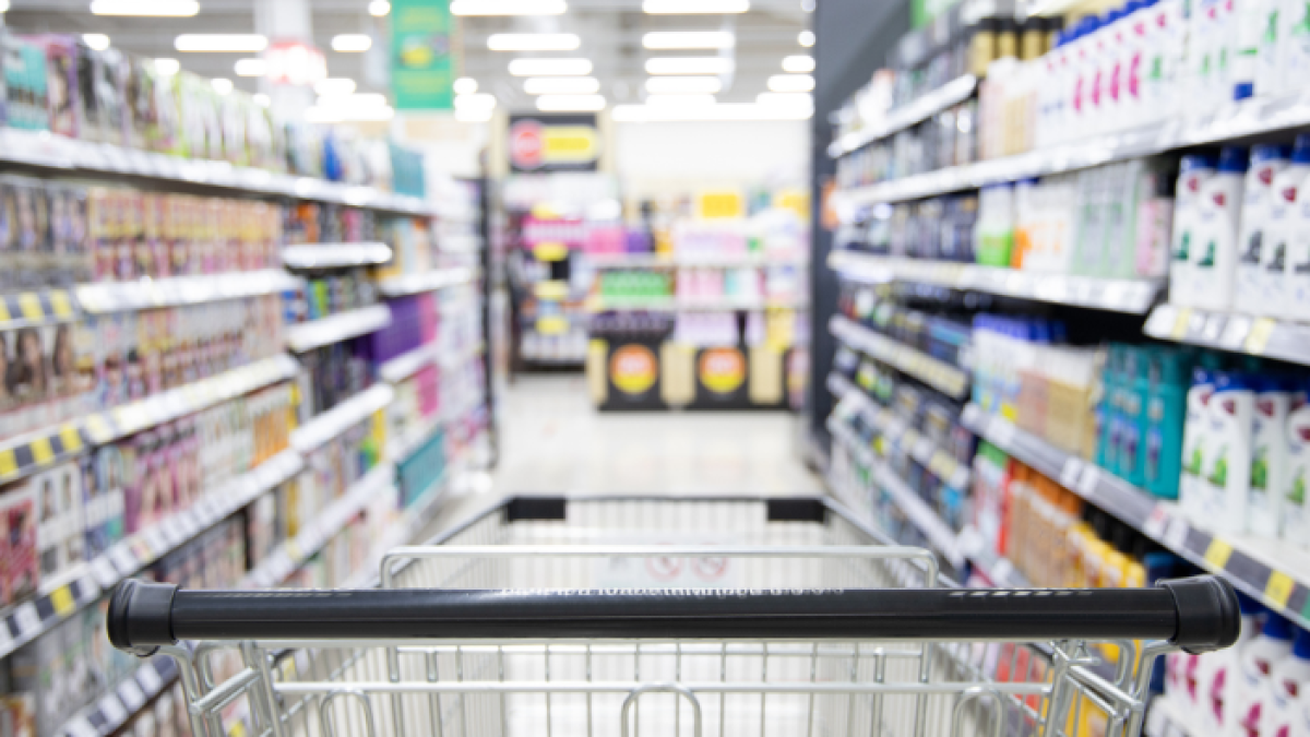 Foto referencial de un supermercado.