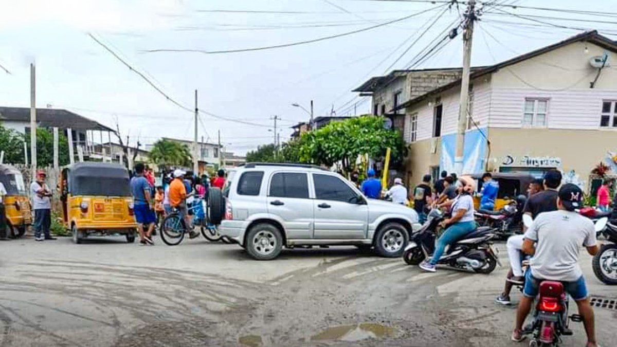 En el barrio Los Angelitos fue asesinado el funcionario municipal.