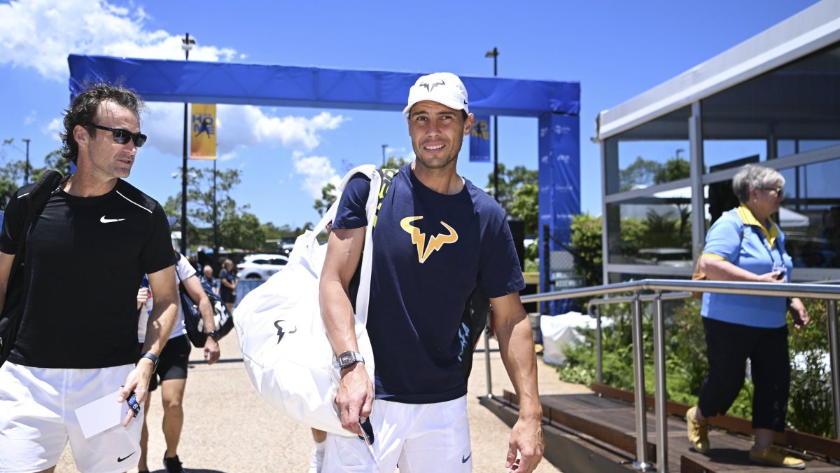 Nadal puso fin a su largo periodo de recuperación tras operarse en junio pasado de una lesión en el psoas ilíaco.