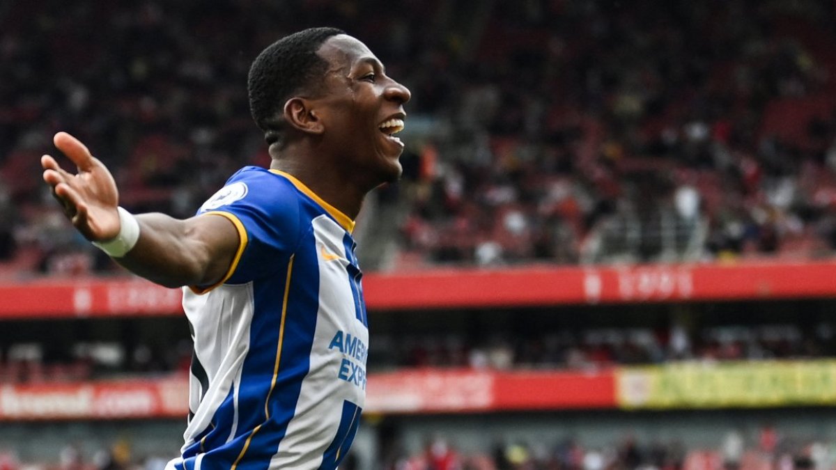 Estupiñán marcó su segundo tanto con Brighton en la temporada.