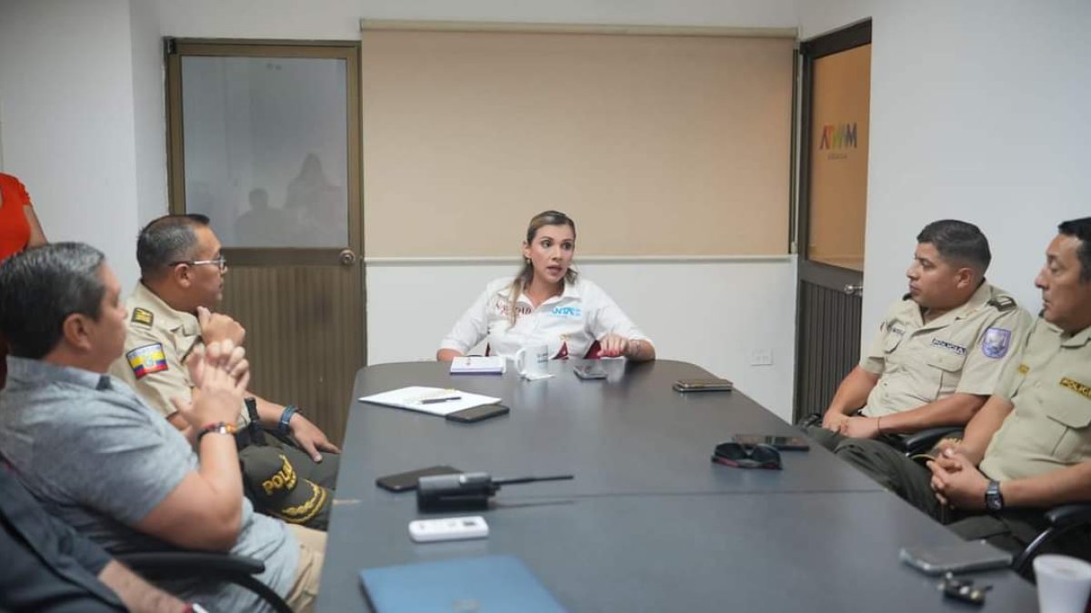 Marciana Valdiviezo, alcaldesa de Manta.