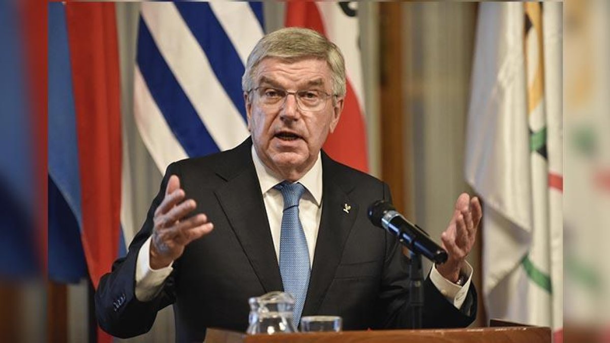 El alemán Thomas Bach, presidente del Comité Olímpico Internacional.