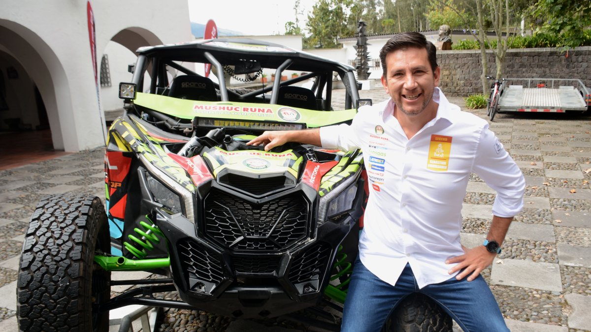 Sebastián Guayasamín completará diez años compitiendo en el rally Dakar.