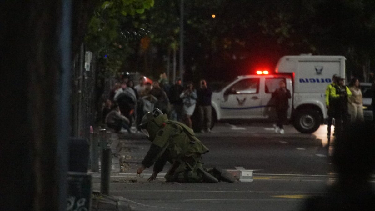 El 29 de diciembre, cerca de la Fiscalía se encontró un maletín abandonado. Se encendió una alerta de posible artefacto explosivo