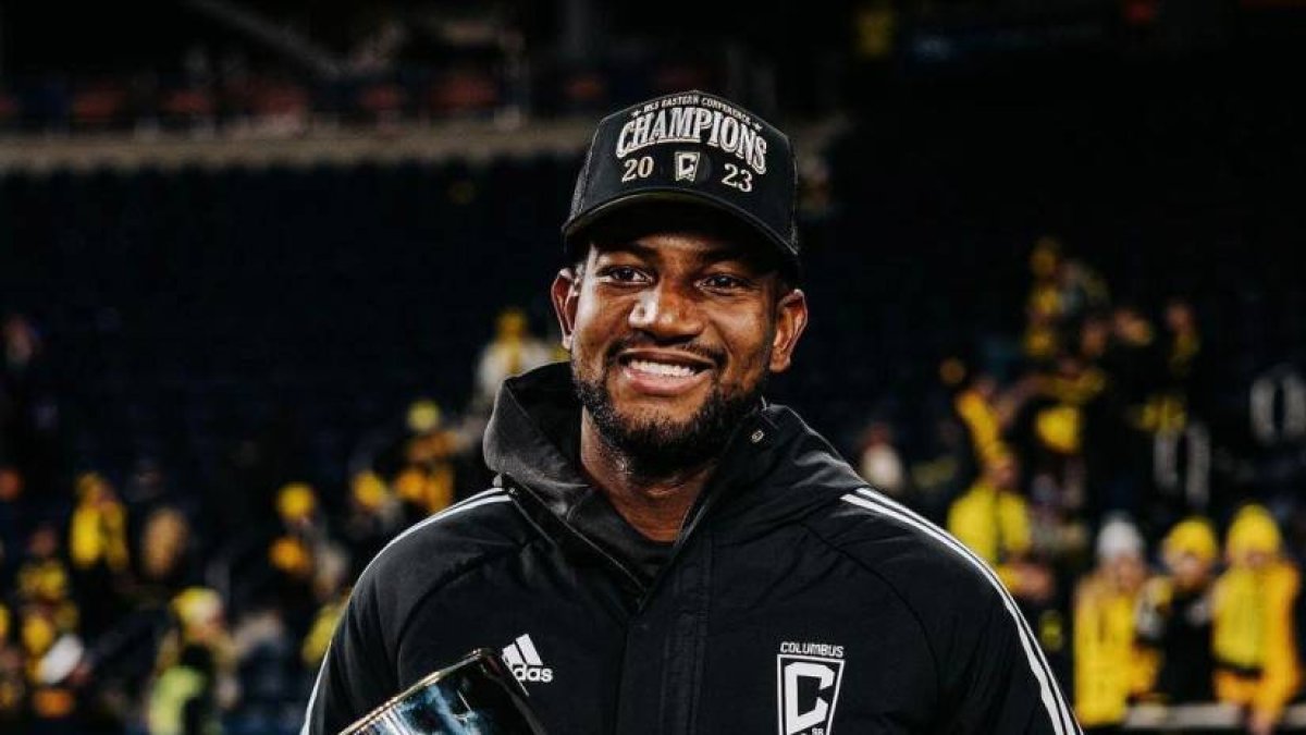 Gustavo Vallecilla quedó campeón 2023 con Columbus Crew