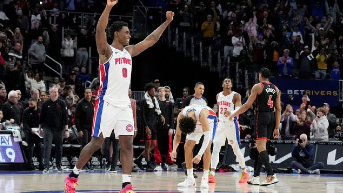 Festejo de los Pistons