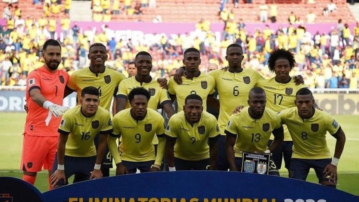 La selección de Ecuador contó con una gran mayoría de jugadores que militan en el exterior