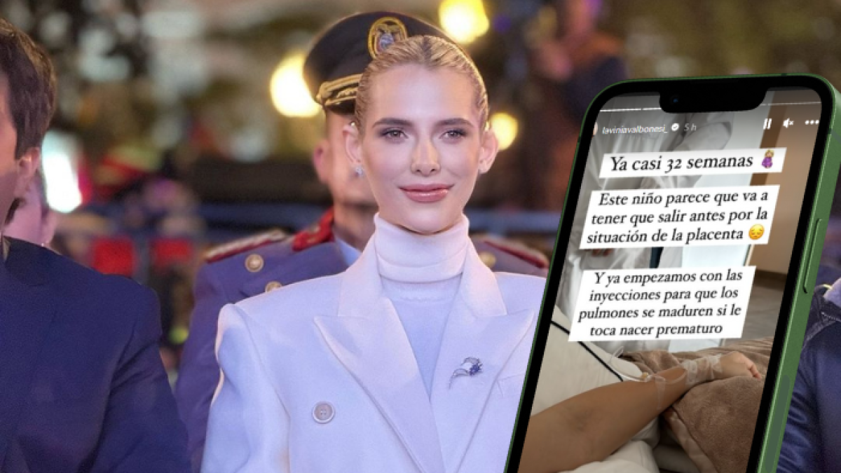 Lavinia Valbonesi dio detalles de su embarazo en su cuenta de Instagram.