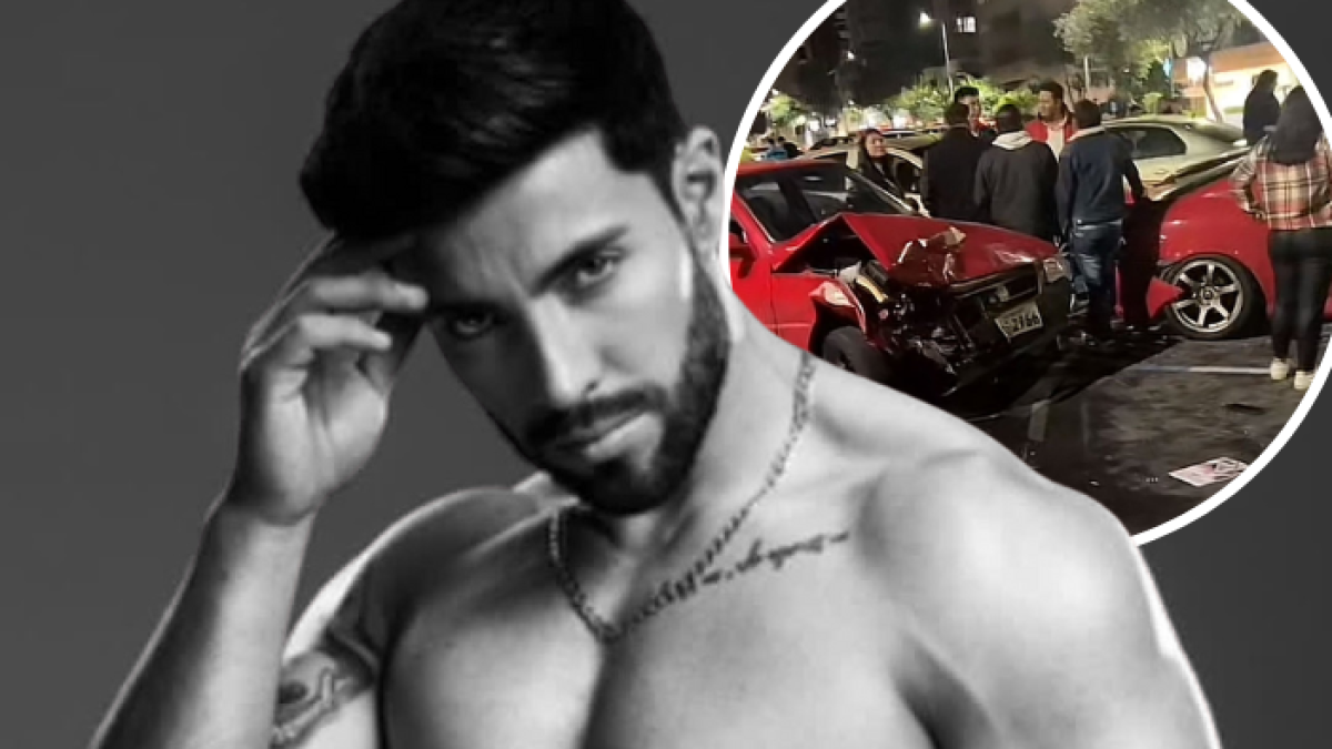 Alberto Arroyo cuenta cómo se chocó con su BMW en pique en la avenida Los Shyris