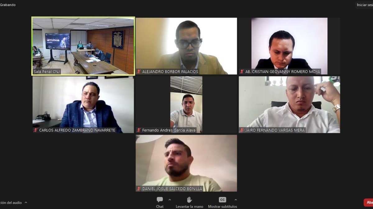 La audiencia de vinculación de ocho personas del caso Metástasis.