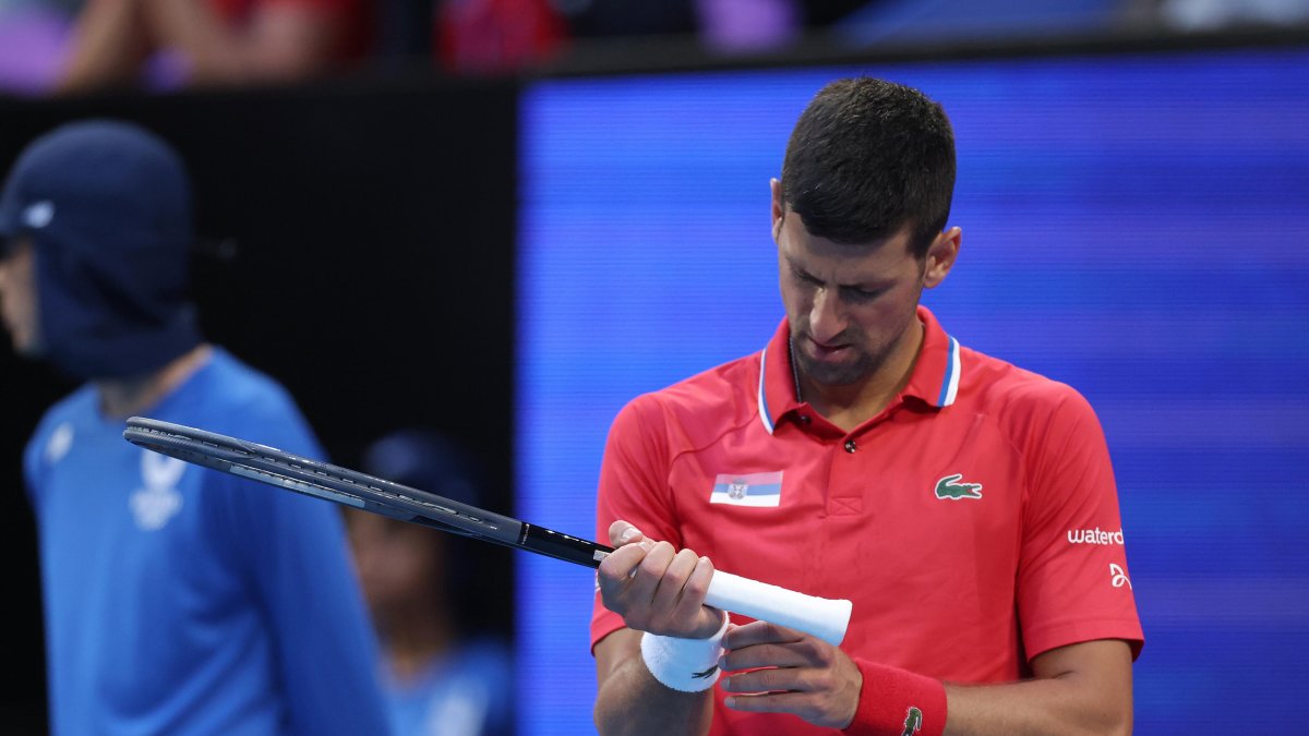 El tenista serbio Novak Djokovic en una de sus últimas participaciones.