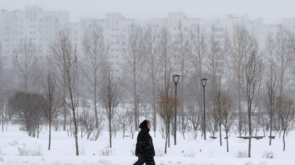 Moscú vive la mayor nevada en casi 150 años