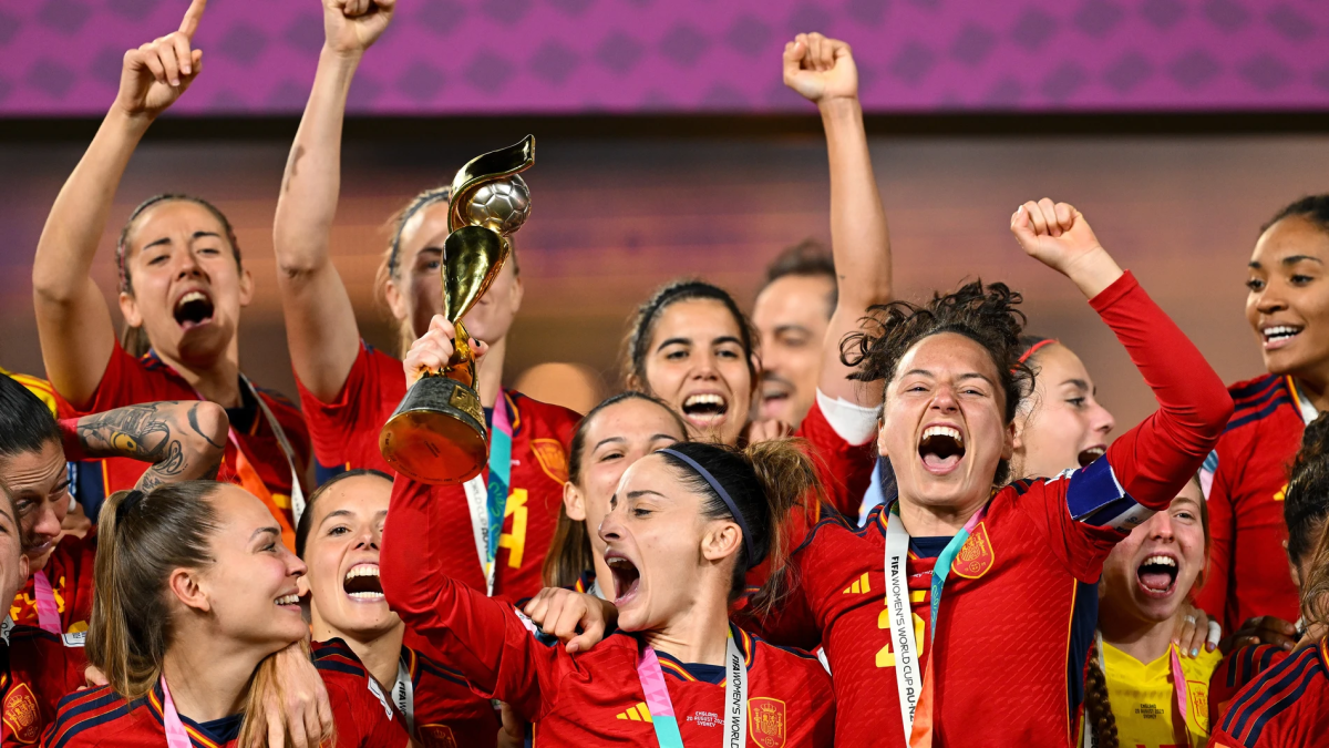 España femenino fue campeona del mundo en 2023