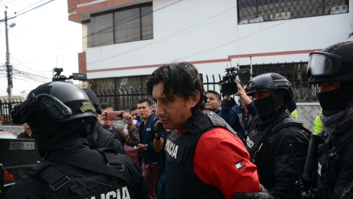 Colón Pico fue detenido tras las supuestas amenazas a atentar contra la vida de la fiscal Diana Salazar