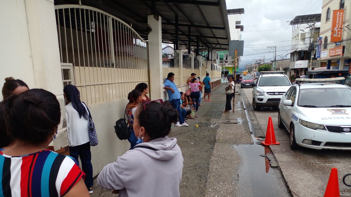 Los moradores se encontraban consternado con el hecho.