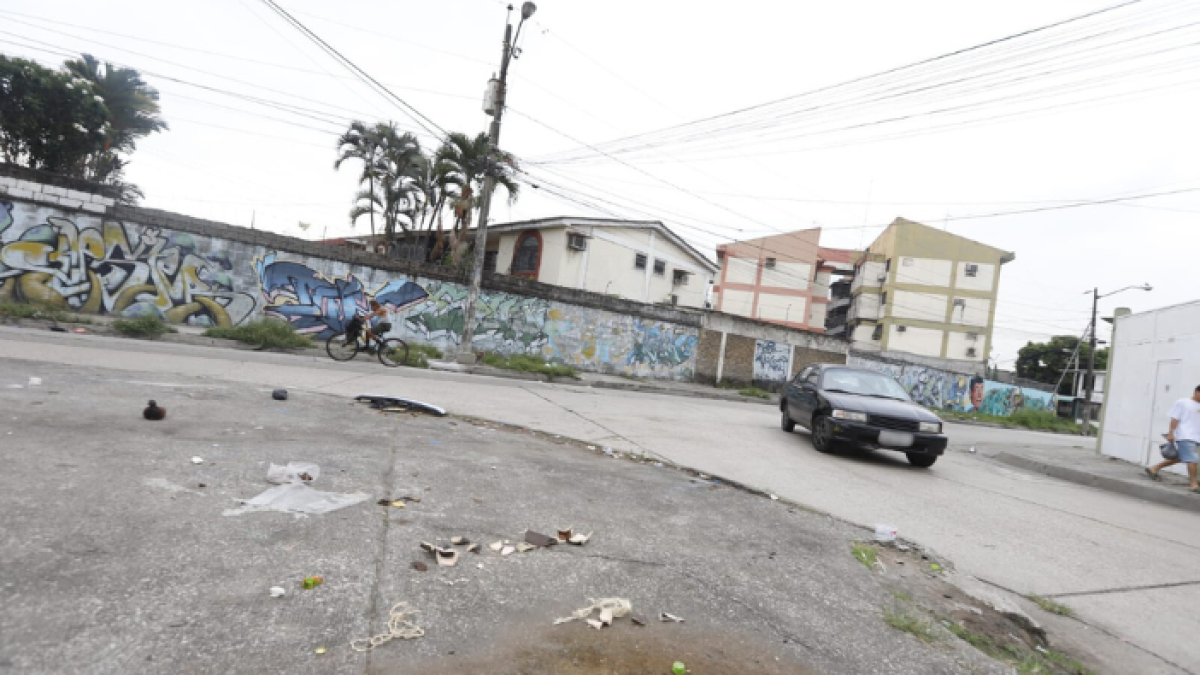 Este fue el sitio donde se produjo la explosión.