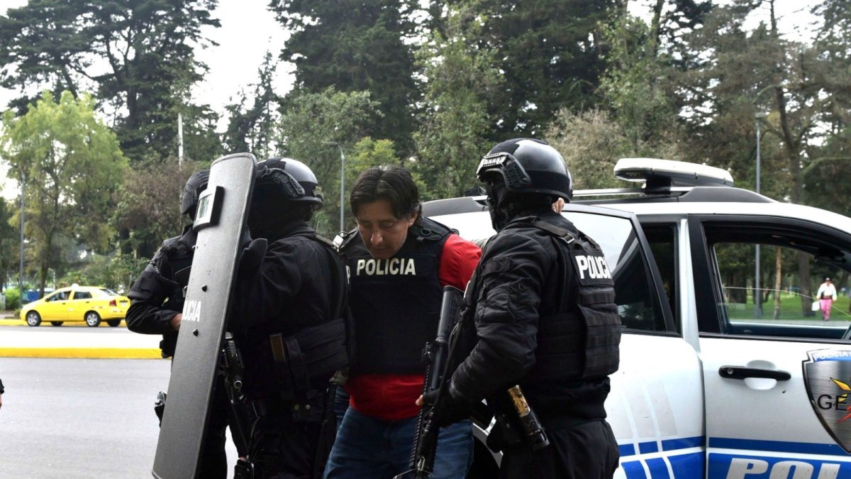 Detención. Fabricio Colón Pico fue detenido la madrugada del viernes 5 de enero de 2024.