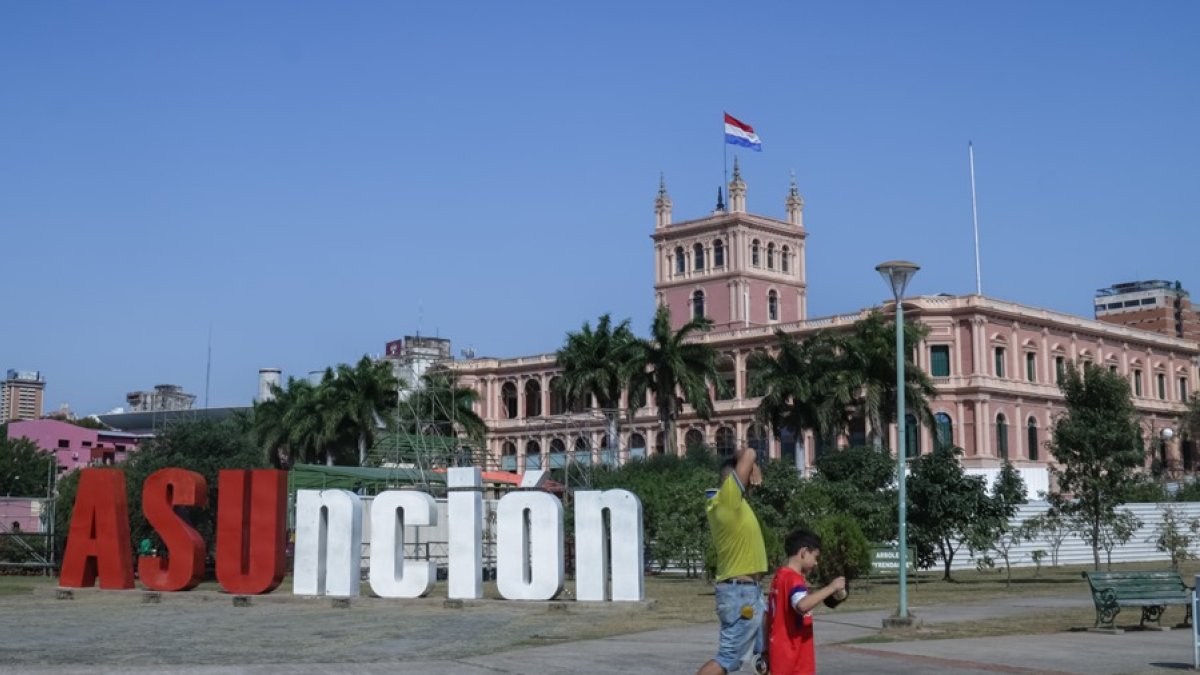 Imagen referencial de la capitál dee Paraguay, Asunción.