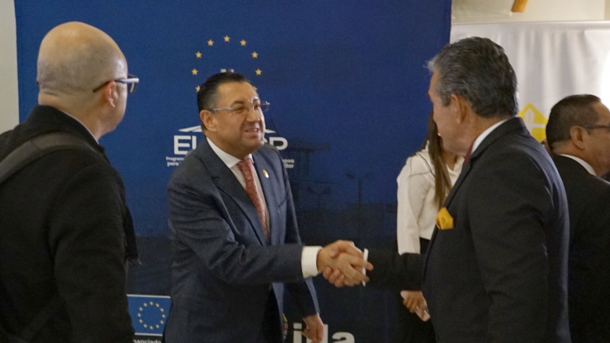 Funciones. El presidente de la Corte Nacional de Justicia, Iván Saquicela.