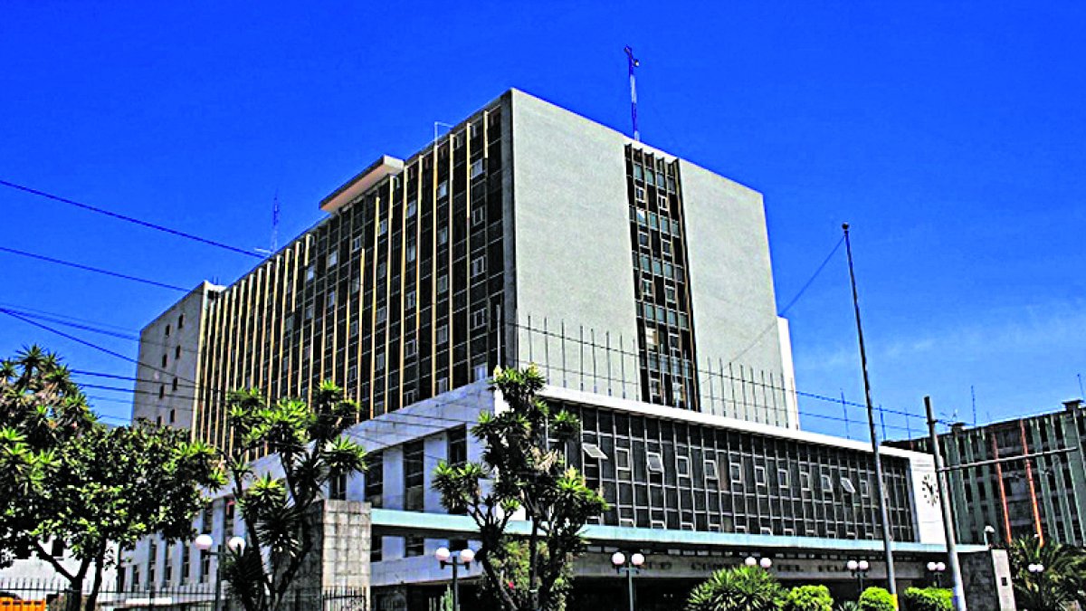 Imagen referencial para graficar la fachada del Banco Central del Ecuador.