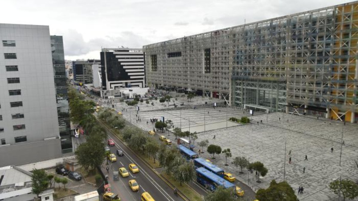 Vista de la Plataforma Gubernamental de Gestión Financiera, en Quito.