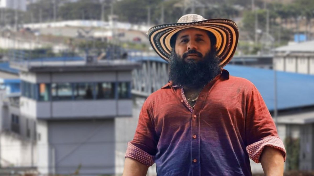 Alias Fito, líder de Los Choneros.