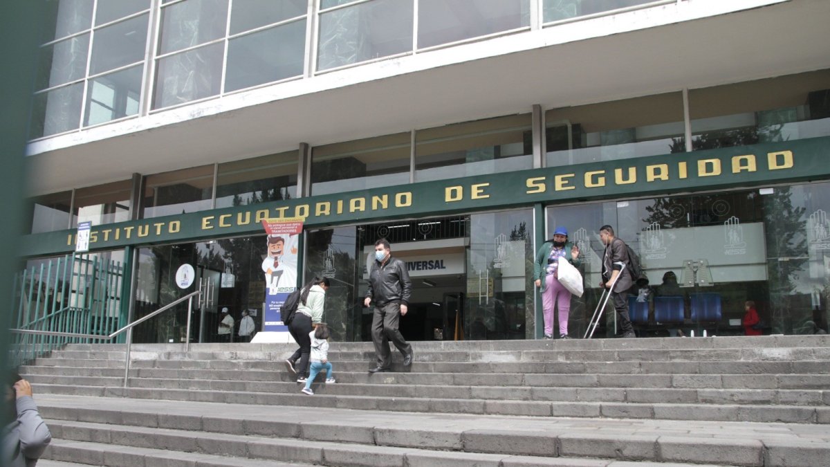 La sede del Instituto Ecuatoriano de Seguridad Social en Quito.
