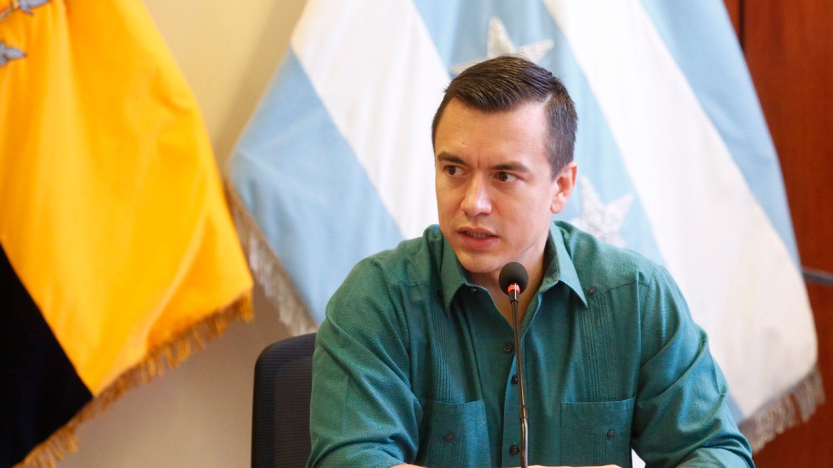 Detalles. El primer mandatario, Daniel Noboa, se refirió en un video los motivos que llevaron a decretar la medida constitucional.