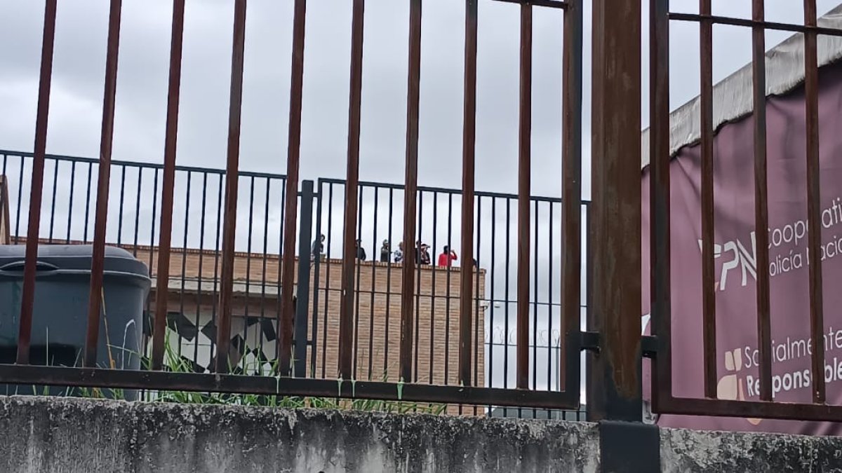 Ambiente en la cárcel de Turi.