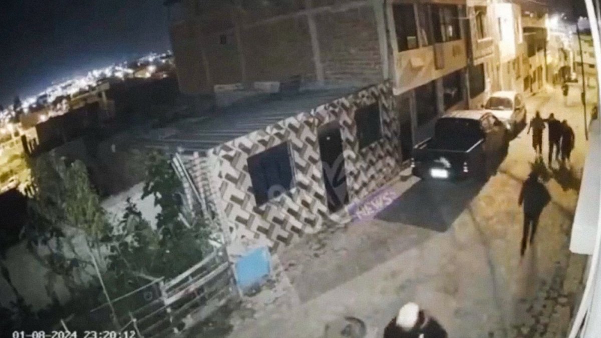 Captura de pantalla. La Fiscalía publicó una imagen en la que se observa a los reos que huyeron de la cárcel.