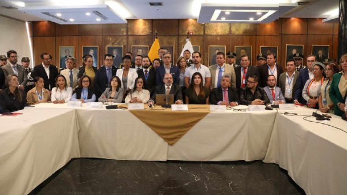 Legisladores reunidos durante este martes 9 de enero de 2024.