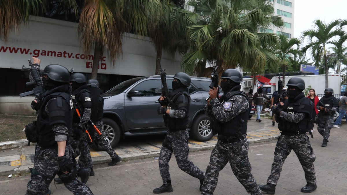 El 9 de enero de 2024 se registró el asalto del medio televisivo TC Televisión y Gamavisión.