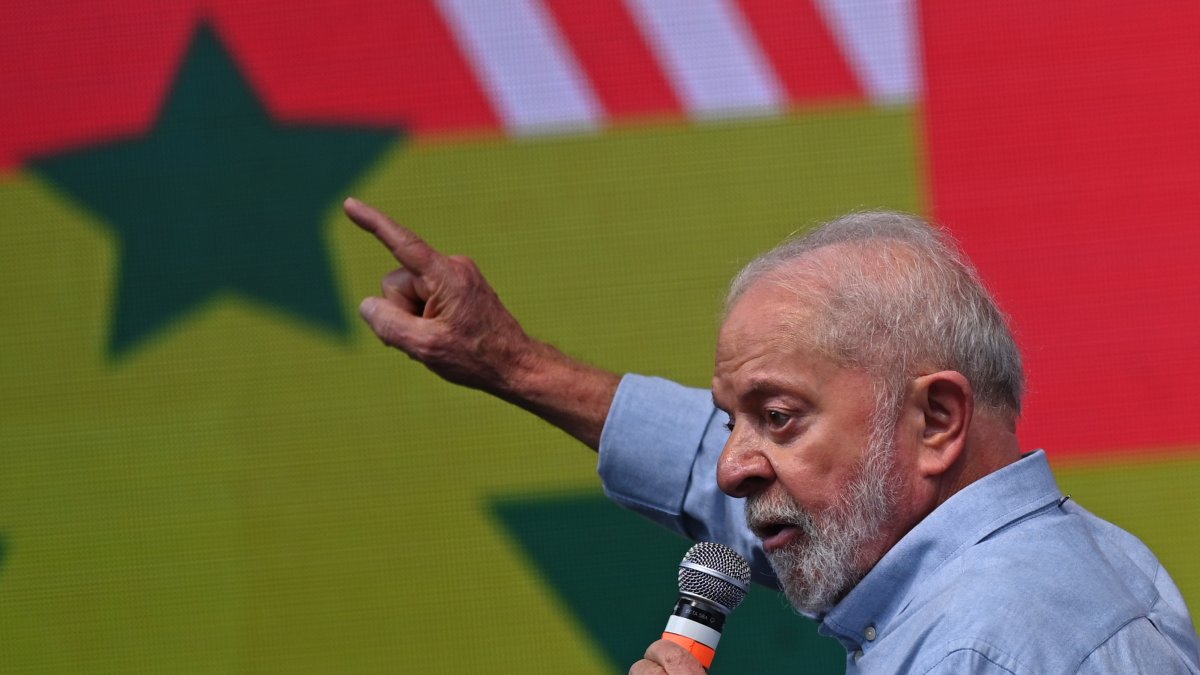 El presidente de Brasil, Luiz Inácio Lula da Silva, en una de sus recientes apariciones públicas.