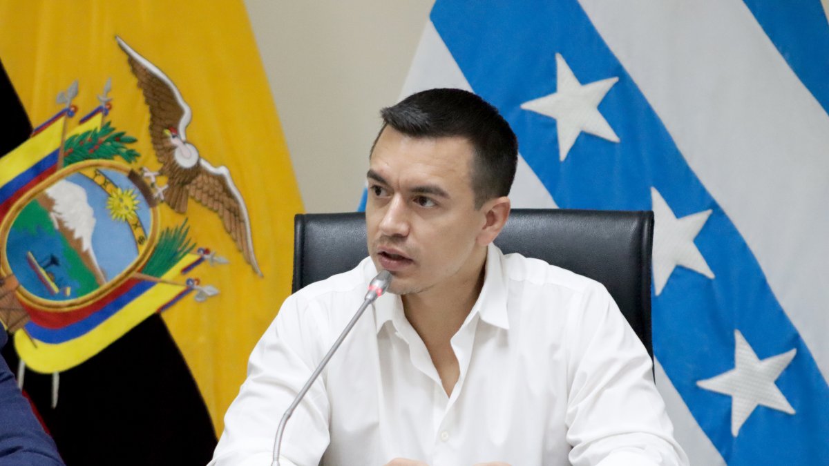 El mandatario indicó que la reacción de los grupos criminales se debe a su plan de seguirdad.