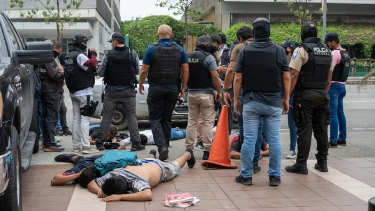 Presuntos involucrados en el secuestro de TC.