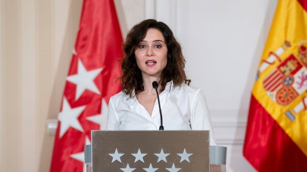 Isabel Díaz Ayuso en una foto de archivo.