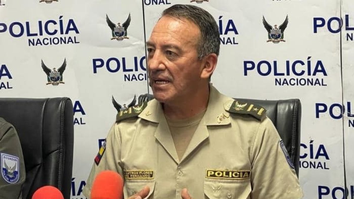 El coronel Javier Fernando Buitrón Flores.