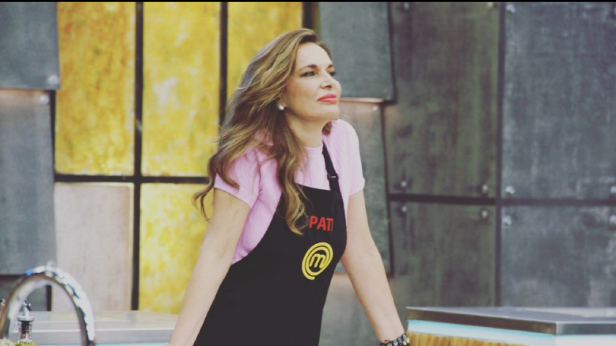 Paty Terán - Imagen en estudio de Masterchef Celebrity Ecuador