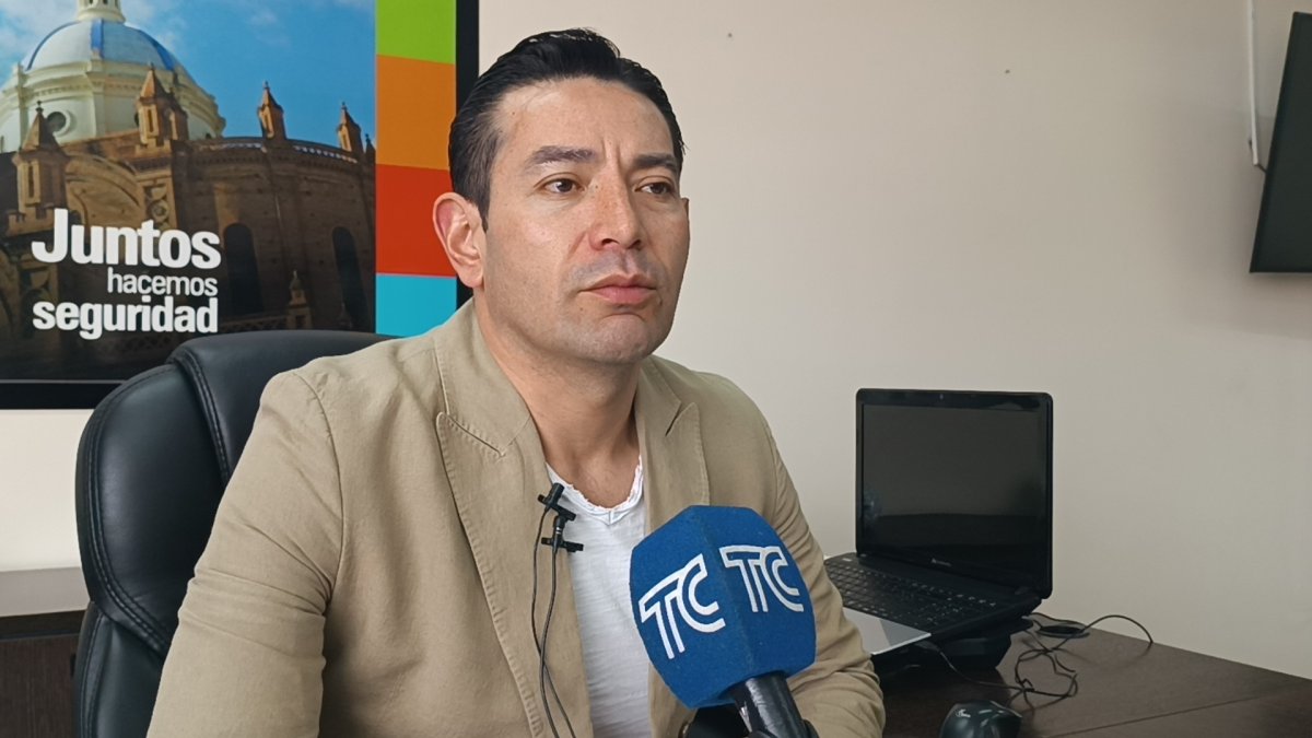 Pablo Cueva, director del Consejo de Seguridad Ciudadana.