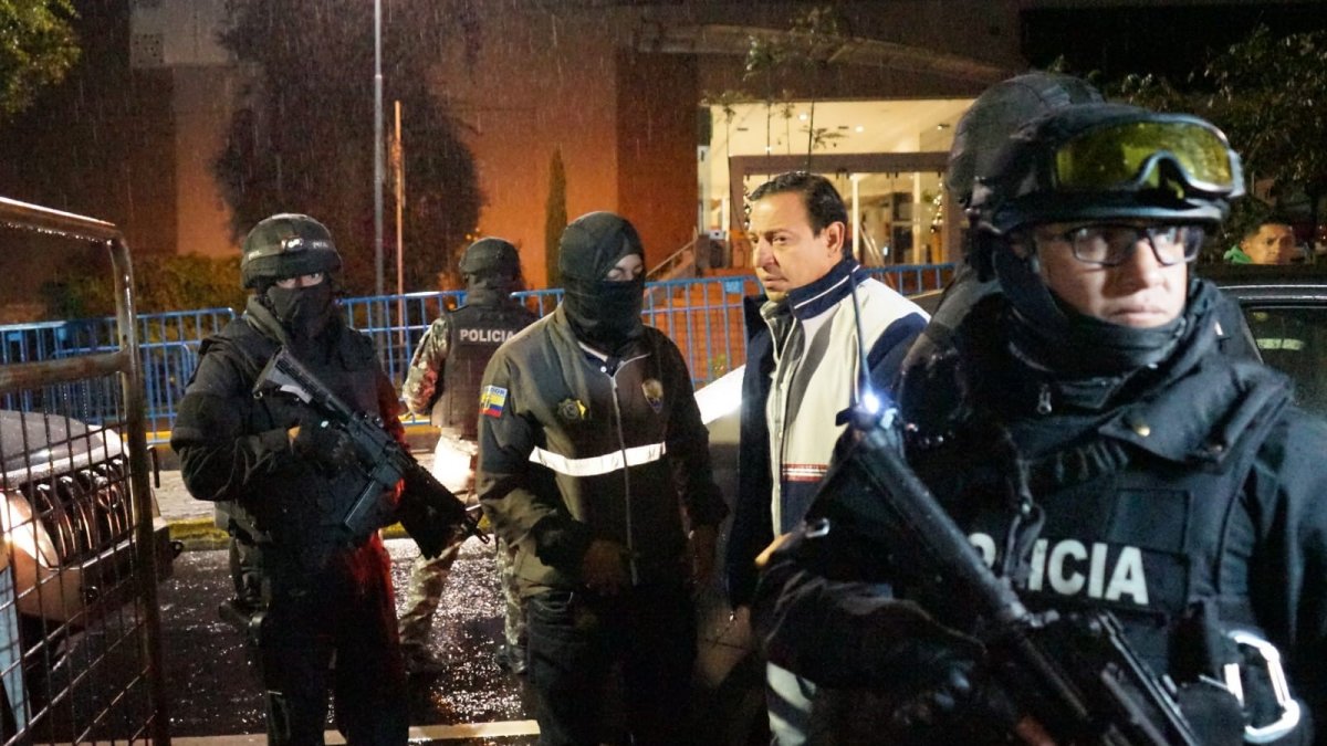 Arresto. El vocal del Consejo de la Judicatura Xavier Muñoz permanece detenido en la cárcel 4 de Quito