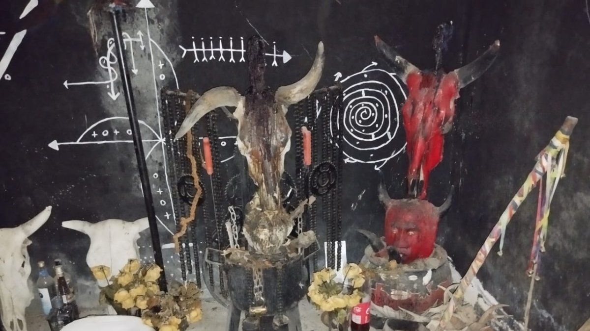 La Policía destruyó el espacio en el que se detectó que había sido utilizado con anterioriedad.