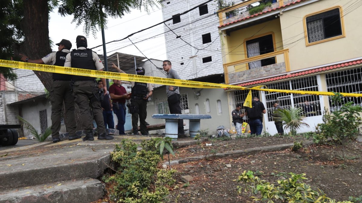 Guayaquil. En un parque fue donde estuvo esperando el sicario a su víctima. La policía investiga el caso.