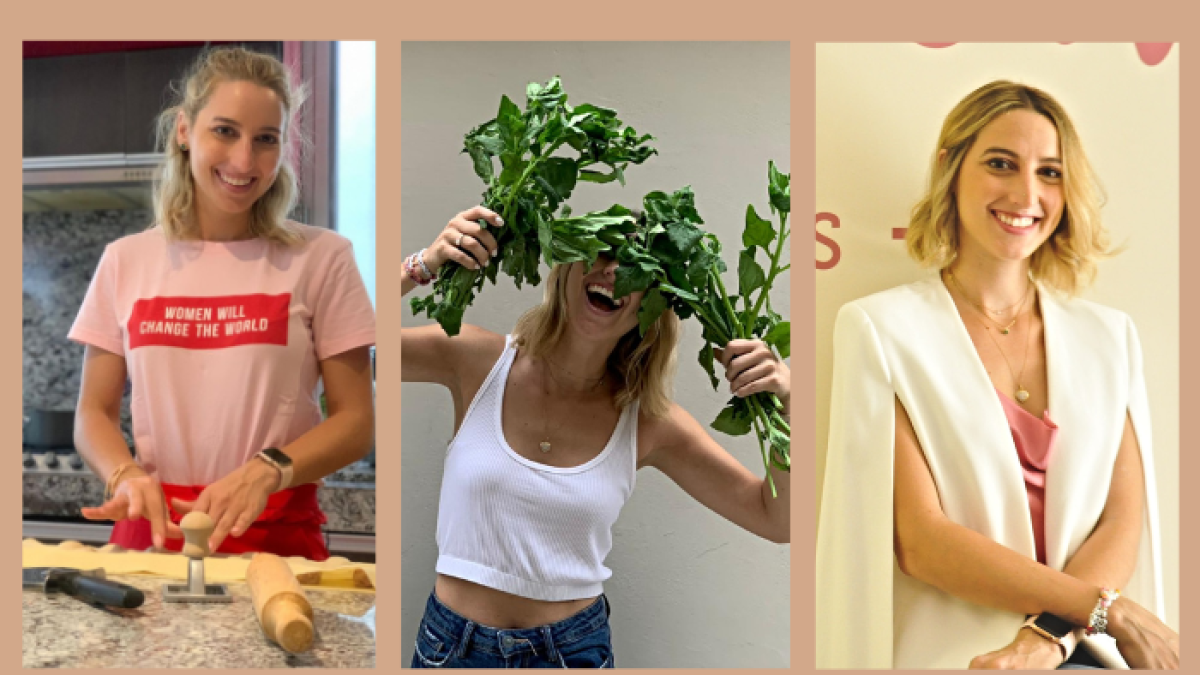 Francesca fusionó sus conocimientos de Economía con su gusto por la pasta.